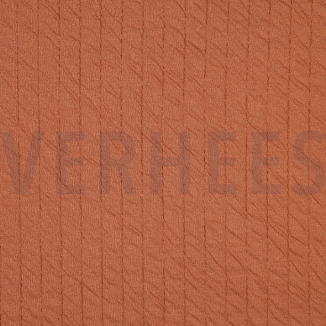 QUILTED JERSEY STRIPE SPICE