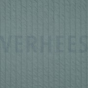 QUILTED JERSEY STRIPE JADE (thumbnail)