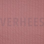 QUILTED JERSEY STRIPE DARK ROSE (thumbnail)