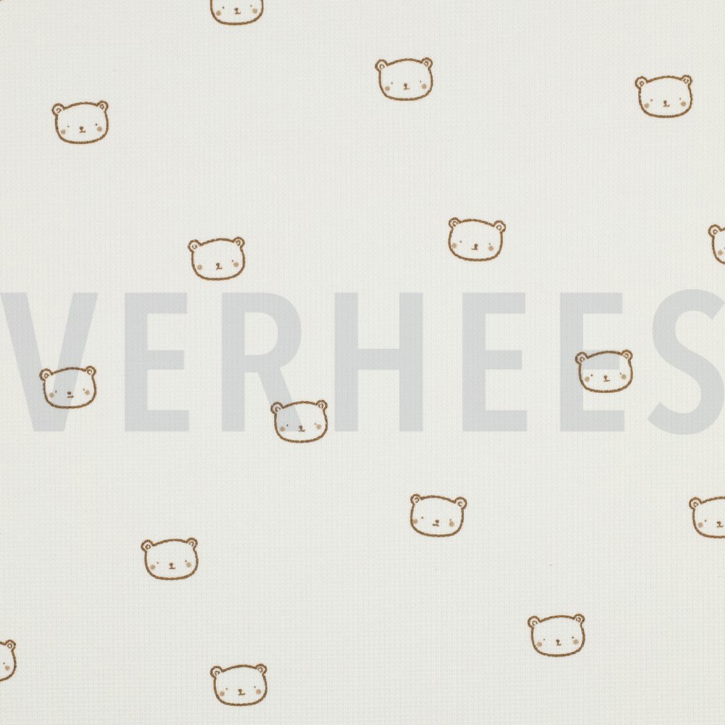 WAFFLE JERSEY BEARS OFF-WHITE