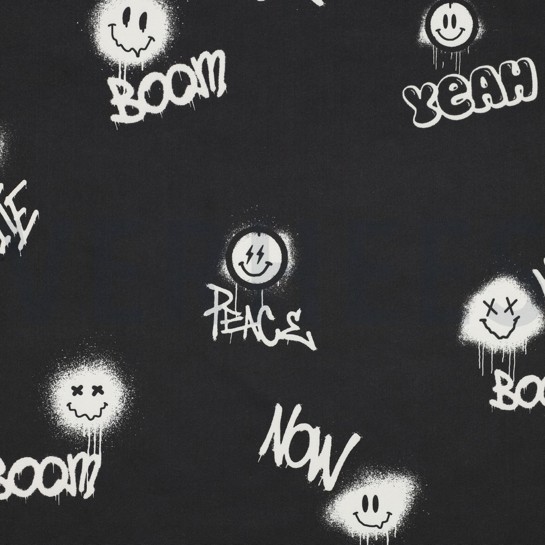 SOFTSHELL DIGITAL GRAFFITI SCHWARZ #7