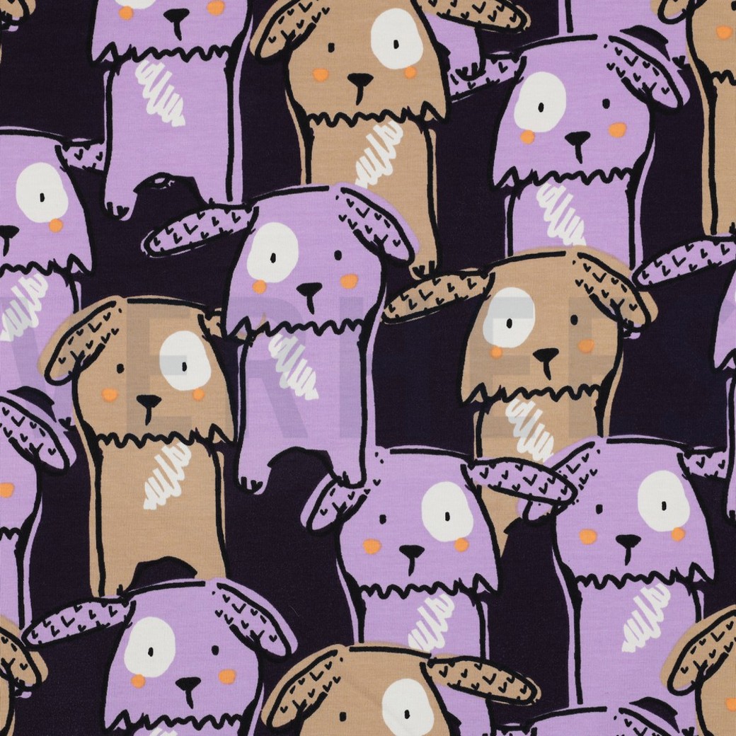 JERSEY DOGS DARK PURPLE