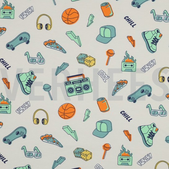 JERSEY COOLE VIBES GEBROCHEN WEISS #7