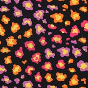 JERSEY GLITTER ANIMAL SKIN BLACK (thumbnail)