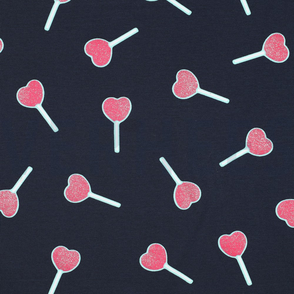 JERSEY GLITTER LOLLYPOP NAVY (hover)