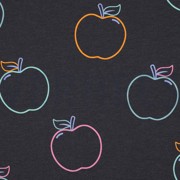 JERSEY MELANGE APPLES ANTHRACITE (thumbnail)