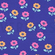 JERSEY NEON FLOWERS COBALT (thumbnail)