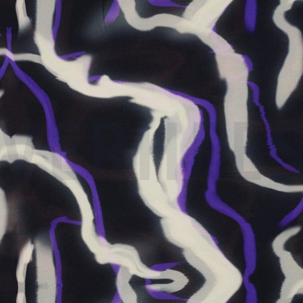 PUNTA DI ROMA DIGITAAL ABSTRACT DONKERBLAUW / OFFWHITE (hover)