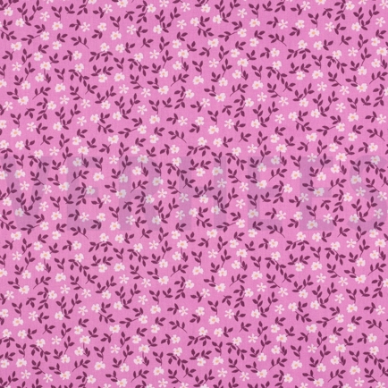 POPLIN GOTS FLOWERS PURPLE (hover)