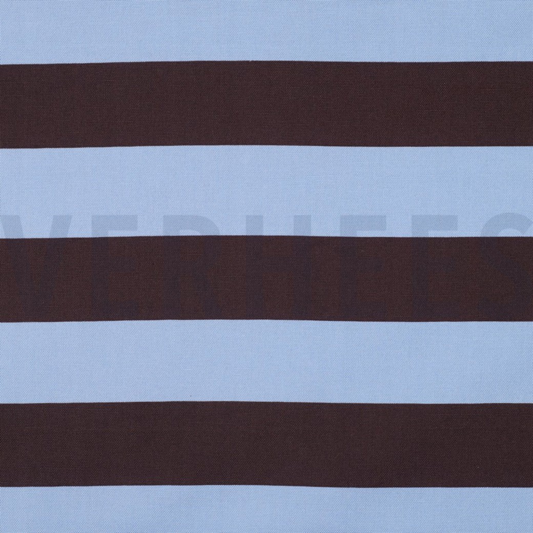 CANVAS STRIPES LIGHT BLUE / DARK PURPLE
