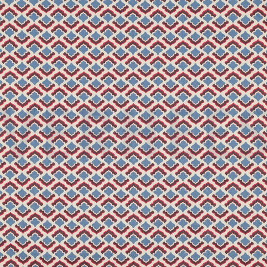 FINE POPLIN FLOWERS JEANS #7