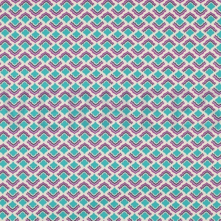 FINE POPLIN FLOWERS PURPLE (hover)