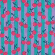 FINE POPLIN FRUIT PETROL (thumbnail)