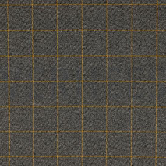 CHECKS GREY MELANGE/OCHRE #7