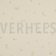 JERSEY GOTS LEAVES NATURAL (thumbnail)