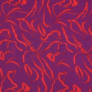 ROSELLA STRETCH ABSTRACT PURPLE (thumbnail)