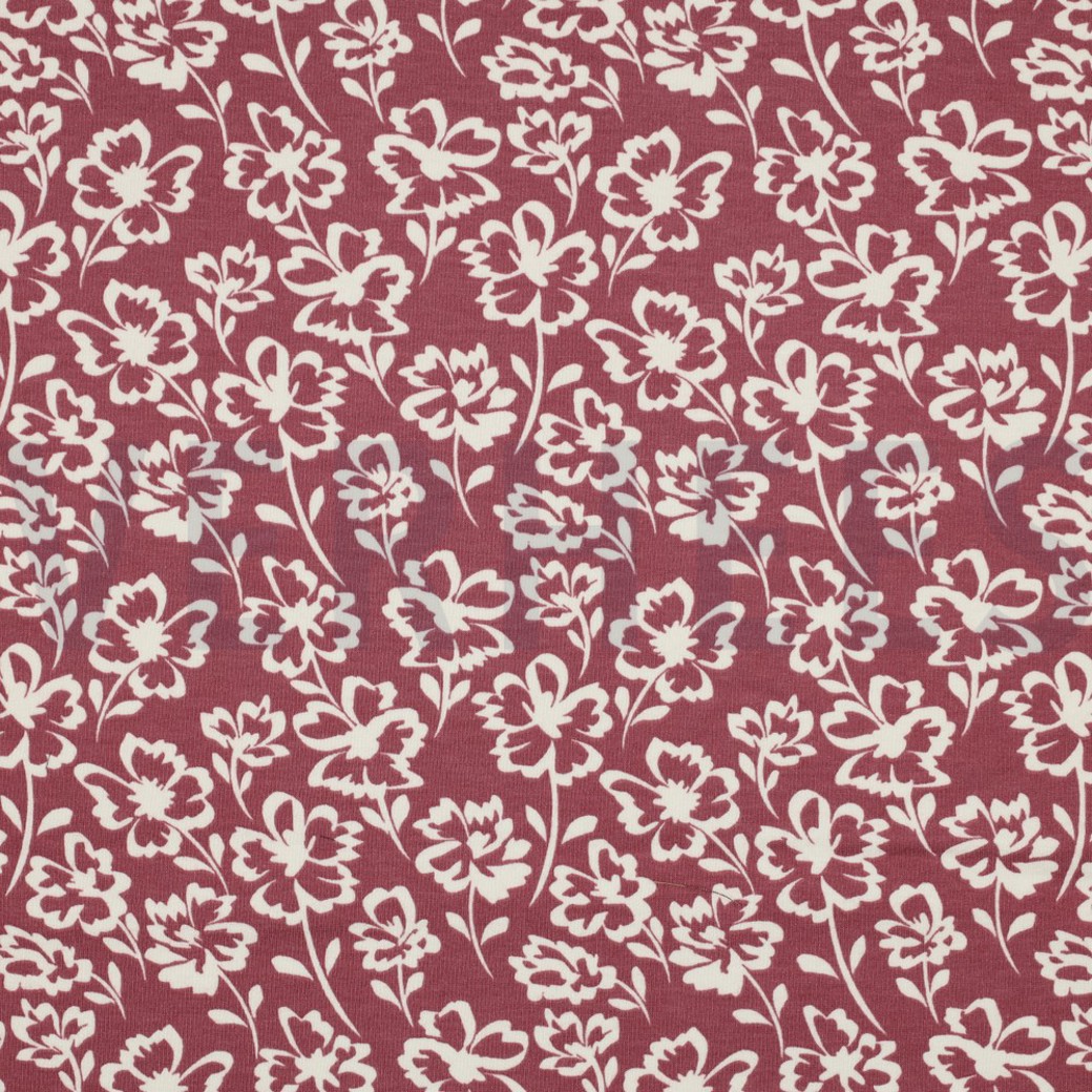 SOFT SWEAT FLOWERS ROSEWOOD