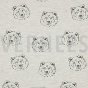 SWEAT MELANGE BEARS ECRU MELANGE (thumbnail)