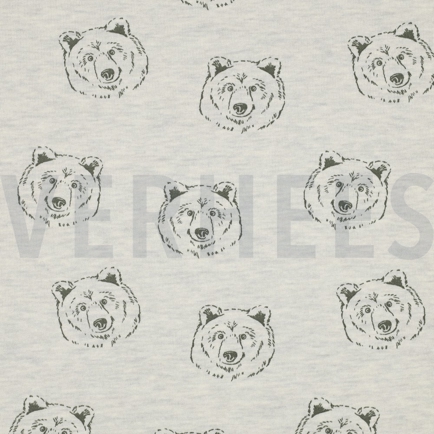 SWEAT MELANGE BEARS ECRU MELANGE (hover)