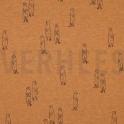 JERSEY MELANGE MEERKATS CAMEL MELANGE (thumbnail)