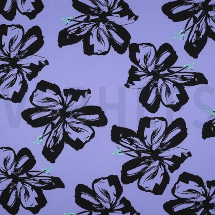 MAGNOLIA STRETCH BLUMEN HELLBLAU (hover)