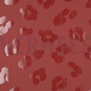 RAINCOAT ANIMAL SKIN BORDEAUX (thumbnail)