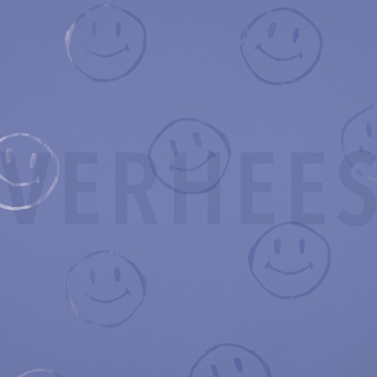 RAINCOAT HAPPY FACES BLUE #7