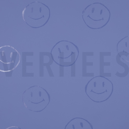 RAINCOAT HAPPY FACES BLUE (hover)