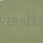RAINCOAT HAPPY FACES ARMY GREEN (thumbnail)