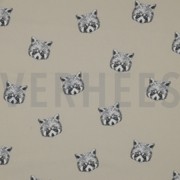 FINE POPLIN DIGITAL RED PANDA SAND (thumbnail)