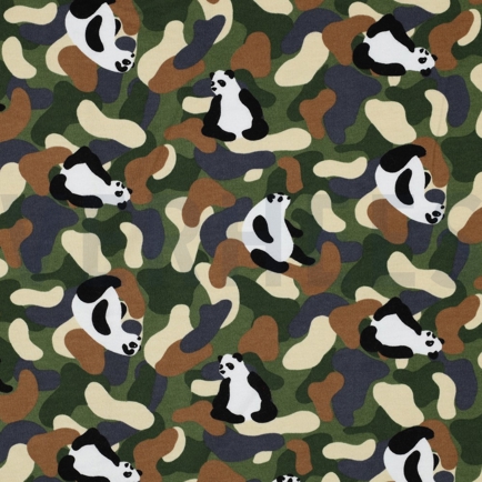 SOFT SWEAT PANDA CAMOUFLAGE FOREST GREEN (hover)