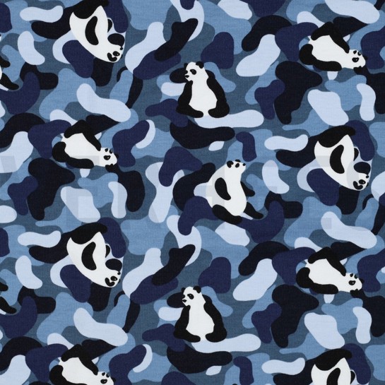 SOFT SWEAT PANDA CAMOUFLAGE MARINEBLAU #7