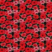 VISCOSE JERSEY DIGITAL FLOWERS RED (thumbnail)