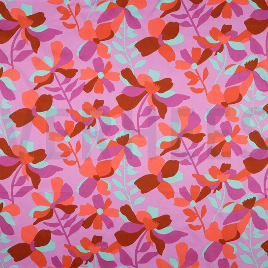 COTTON SATIN CLOVERDALE NERIDA HANSEN LAVENDER #7