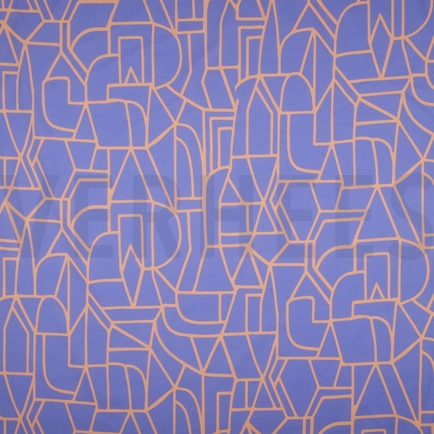 BAUMWOLLE VOILE TOWN NERIDA HANSEN BLAU (hover)