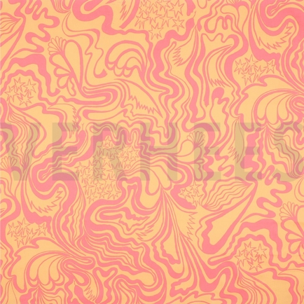 BAUMWOLLE POPELINE THE WANDERER NERIDA HANSEN ORANGE (hover)