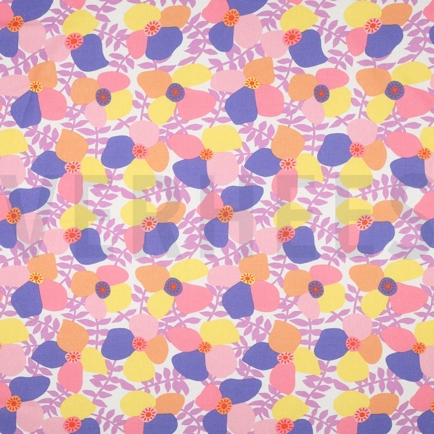 LEINEN VISKOSE LEMA POPPIES NERIDA HANSEN LAVENDEL (hover)