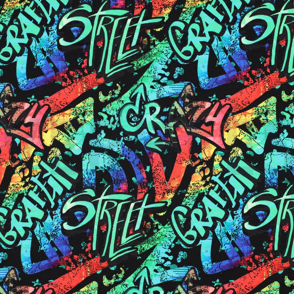 JERSEY DIGITAL GRAFFITI GREEN (hover)