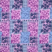 LENZING ECOVERO FLOWERS PATCHWORK LAVENDER (thumbnail)