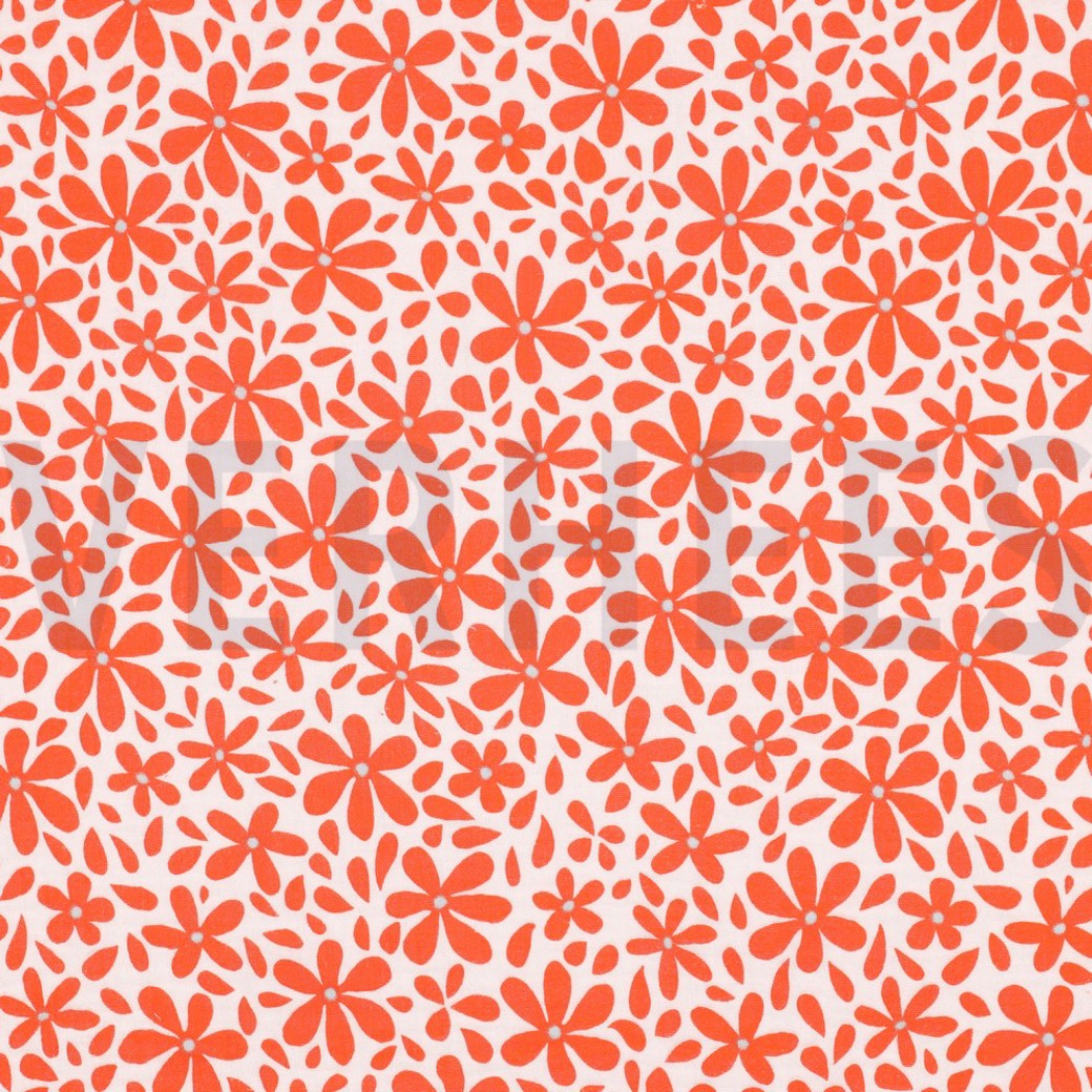 DOUBLE GAUZE FLOWERS LIGHT PINK