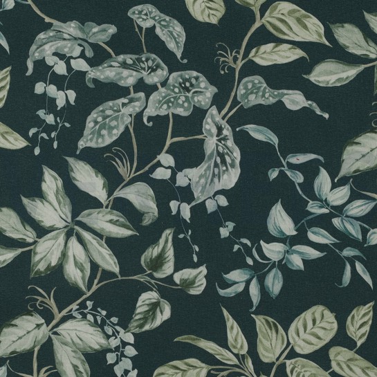 TOILE DÉCORATION DIGITAL FEUILLES VERT FONCÉ #7