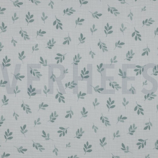 MUSSELIN BLÄTTER SALBEI #7