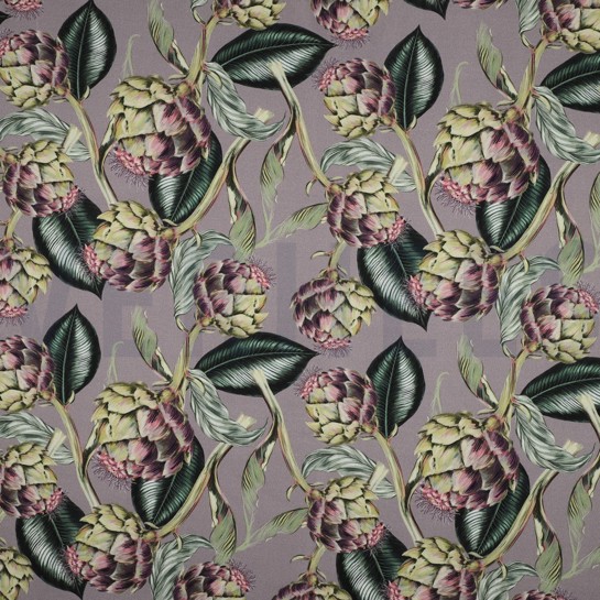 CANVAS DIGITAL ARTICHOKES LAVENDER #7
