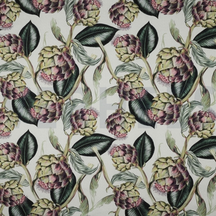 CANVAS DIGITAL ARTICHOKES LINEN (hover)