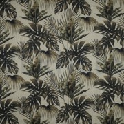 CANVAS DIGITAL TROPICAL LEAVES LINEN (thumbnail)