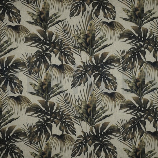 CANVAS DIGITAL TROPICAL LEAVES LINEN #7
