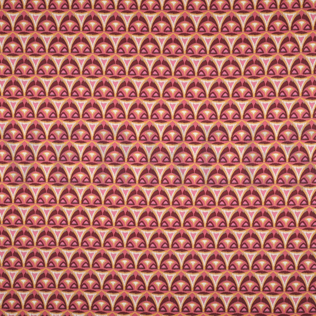 CANVAS DIGITAL ABSTRACT BORDEAUX