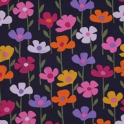 FRENCH TERRY FLOWERS NAVY (thumbnail)