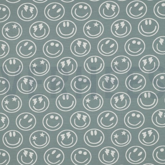 JERSEY HAPPY FACES SAGE #7