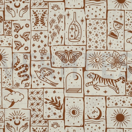 FINE POPLIN BOHO OFFWHITE (hover)